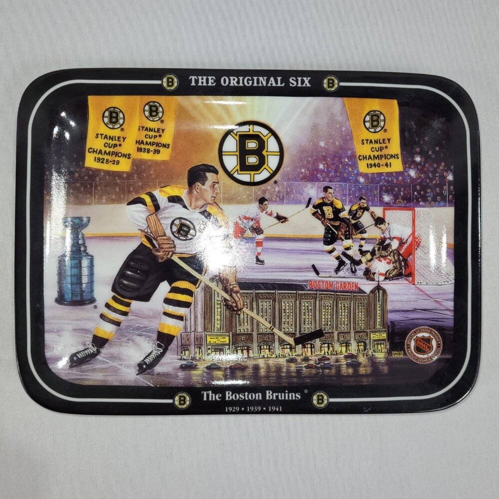 NHL Collector Plate The Original Six Boston Bruins Limited Edition David Craig